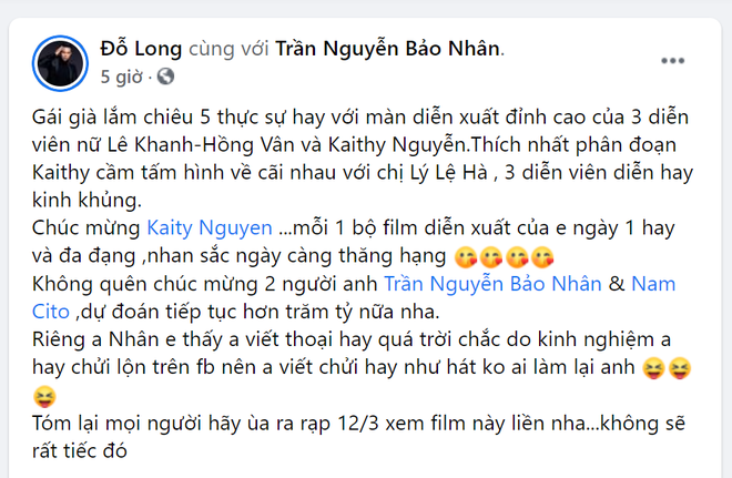 Hứa Vĩ Văn gọi Kaity Nguyễn là cục cưng của màn ảnh Việt sau Gái Già V - Ảnh 7.