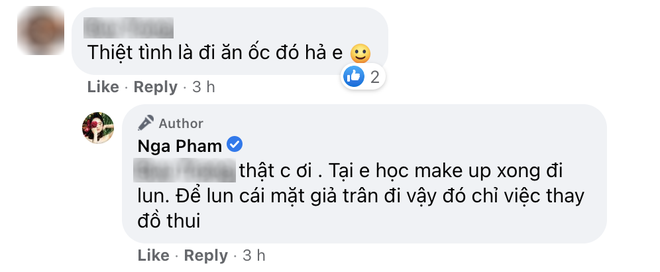 Vợ hai Minh Nhựa đi ăn ốc mà lên đồ như đi hát bội - Ảnh 3.