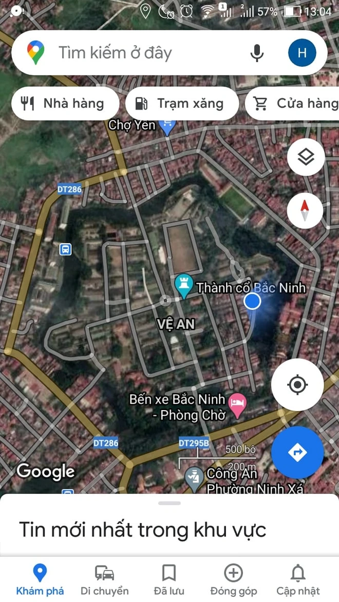Những bức ảnh thành cổ tại Việt Nam nhìn từ Google Maps khiến cộng đồng mạng trầm trồ - Ảnh 1.