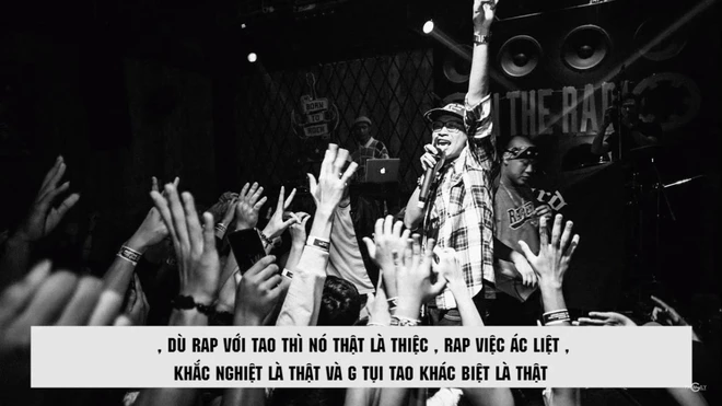 Lấy ví dụ về việc gieo vần thông dụng ở Rap Việt, Rhymastic tranh thủ cà khịa Acy (G-Family)? - Ảnh 2.