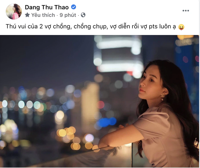 Hoa hậu Đặng Thu Thảo khoe ảnh ekip cây nhà lá vườn: Chồng chụp, vợ diễn rồi tự PTS, trông đẹp khác nào poster phim? - Ảnh 2.