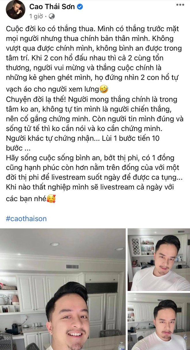 Drama chưa dứt: Cao Thái Sơn đăng status “cà khịa” sau khi bị tung bằng chứng, Nathan Lee tuyên bố luôn 11h bóc phốt - Ảnh 2.