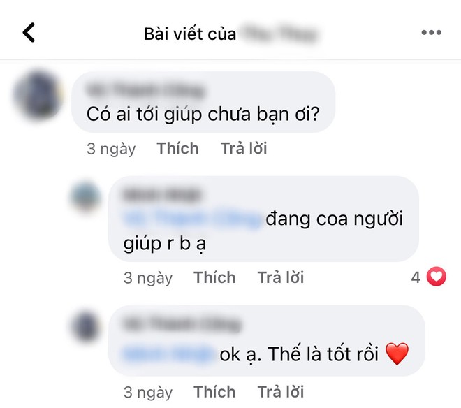 Cô gái đăng bài kêu gọi giúp đỡ người đàn ông bị liệt, phản ứng của nam sinh trong trường nhận về cơn mưa điểm 10 - Ảnh 3.