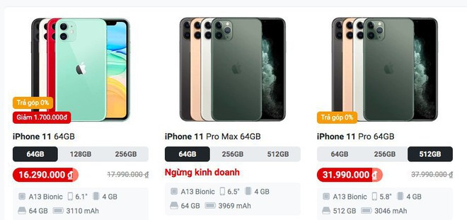 Quên iPhone 12 đi, nhiều mẫu iPhone 11 đang giảm giá cực mạnh, rất đáng để chốt đơn - Ảnh 6.