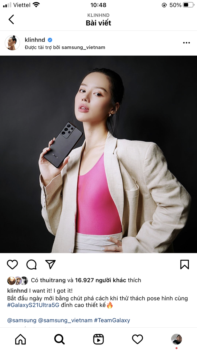 Hết Châu Bùi, đến lượt Cô em Trendy Khánh Linh bị bóc phốt làm KOL kém chuyên, dùng iPhone đăng story quảng cáo Samsung - Ảnh 4.