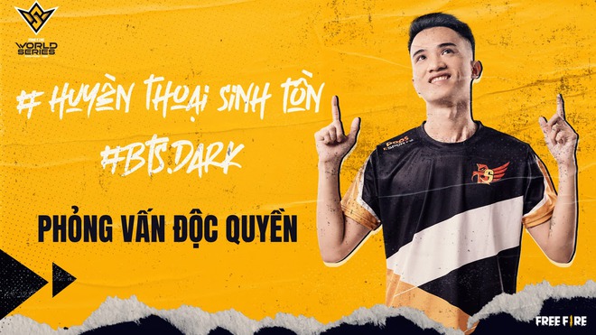 Phỏng vấn huyền thoại Free Fire Việt Nam Dark - Tuyển thủ 2 lần tham dự chung kết thế giới Free Fire - Ảnh 1.