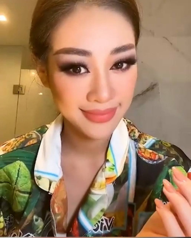 Tinh tế như Khánh Vân tại Miss Universe: Ngay cả pyjama cũng tích cực quảng bá hình ảnh Việt Nam - Ảnh 4.