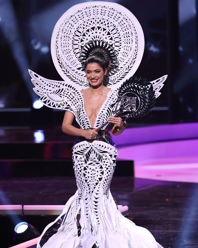 Công bố top 10 trang phục dân tộc đẹp nhất Miss Universe theo Missosology, Kén Em của Khánh Vân liệu có làm nên chuyện? - Ảnh 5.