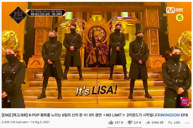 Chỉ 2 giây, Lisa cứu cả show của Mnet: Lượt xem gấp 160 lần fancam khác, khuấy đảo top trending - Ảnh 3.