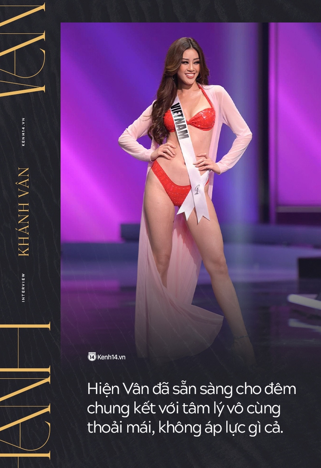 Phỏng vấn nóng phía Khánh Vân trước Chung kết Miss Universe: Em vẫn ổn, dù chân đau nhưng em vẫn chiến hết mình trên sân khấu - Ảnh 3.