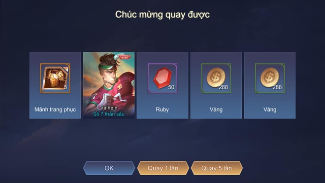 Liên Quân Mobile: Garena thêm quà cực xịn trong Vòng quay kho báu, hàng loạt game thủ nhận về skin bậc S trở lên - Ảnh 7.