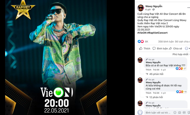Rhymastic gọi Rap Việt Concert là hàng khủng giấu tới bây giờ, Binz, Karik, Wowy và Anh Tú đều đã sẵn sàng, còn bạn? - Ảnh 2.