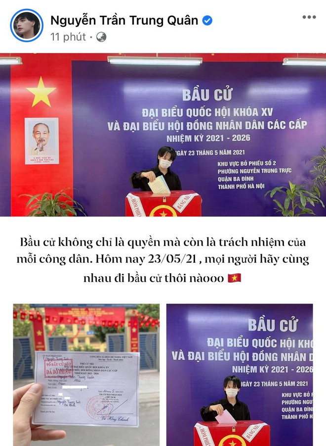 Sao Việt nô nức đi bầu cử: Tiểu Vy, Huyền My dậy sớm cùng dàn hậu bỏ phiếu, Khánh Vân từ Mỹ cũng hào hứng hưởng ứng - Ảnh 15.