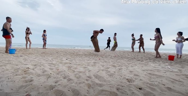 Vedette Vũ Thu Phương tổ chức Running Man phiên bản bikini, chơi xong loạn tiền đình luôn! - Ảnh 8.