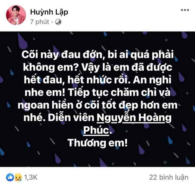 Nam Thư, Huỳnh Lập... đau xót khi hay tin Hoàng Phúc (Cười Xuyên Việt) qua đời vì bệnh hiểm nghèo - Ảnh 5.