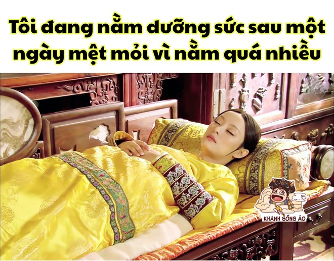 Mừng sinh nhật Chân Hoàn với loạt meme cười rớt hàm: Quên sao được mẹ bầu ôm bụng đi hóng drama! - Ảnh 15.