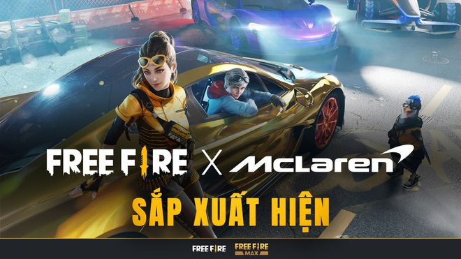 Free Fire lại chơi lớn, lần này là bắt tay hợp tác với hãng siêu xe đình đám thế giới McLaren Racing - Ảnh 1.