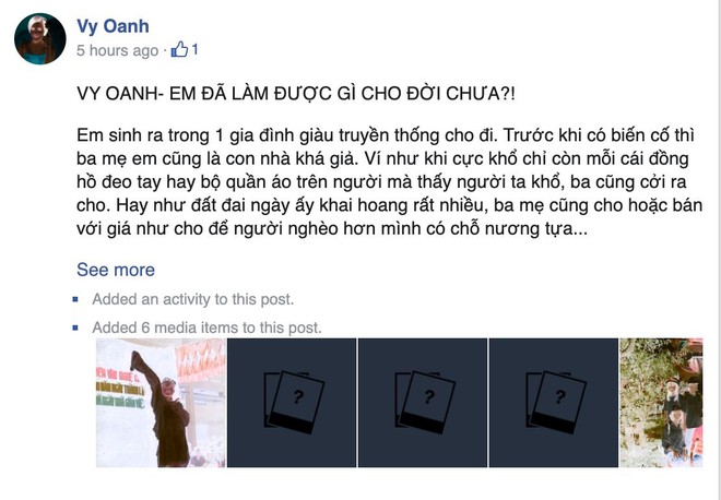 Tranh cãi nghi vấn Vy Oanh đăng ảnh sao kê từ thiện pha ke và còn chỉnh sửa nhiều lần, người trong cuộc phải lên tiếng ngay - Ảnh 5.