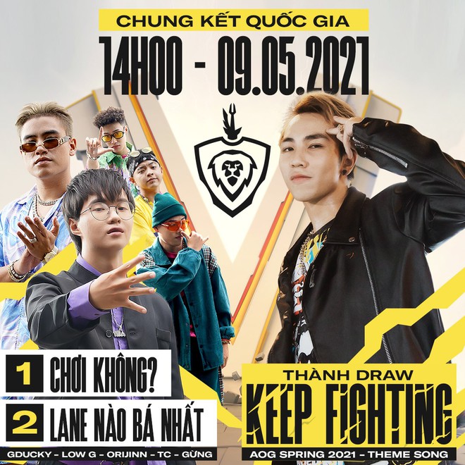 Chung kết Đấu Trường Danh Vọng: GDucky, Thành Draw và nhiều cái tên hot sẽ đem đại tiệc rap hâm nóng trận siêu kinh điển - Ảnh 3.