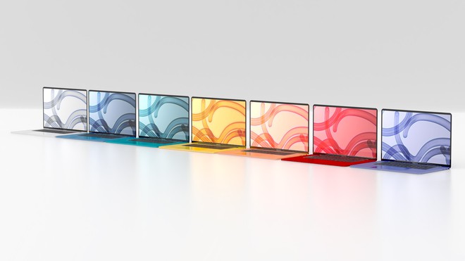 MacBook Air 2021 sẽ có 7 màu sắc giống iMac, nhìn là muốn chốt đơn ngay lập tức! - Ảnh 1.