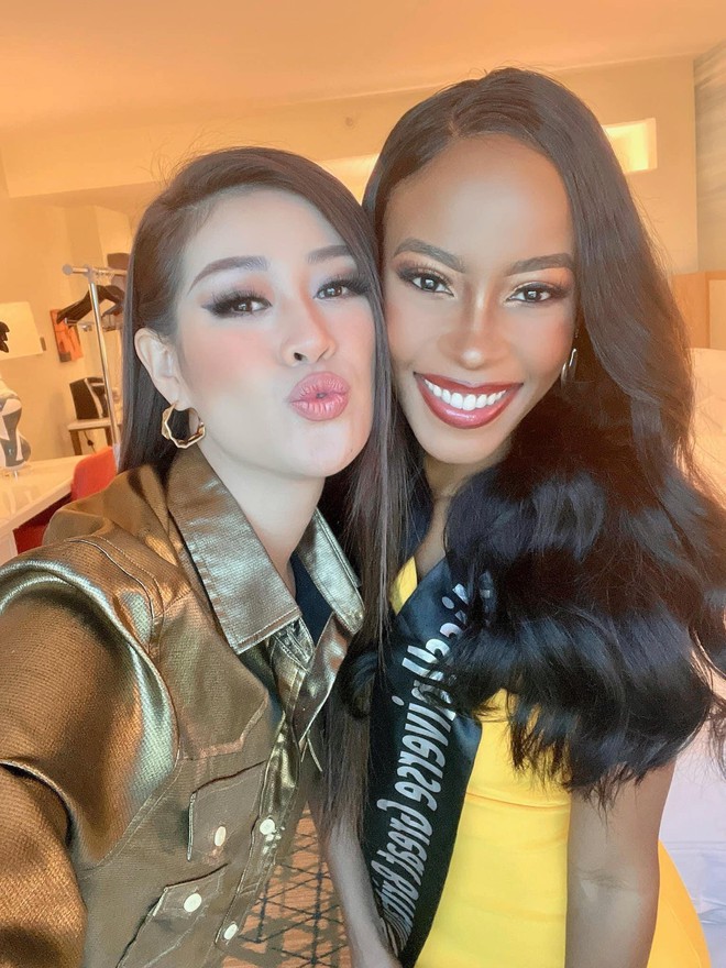 Khánh Vân lại chặt đẹp với outfit hở bạo khoe ngực căng và bụng phẳng, được đối thủ Thái Lan nhận xét thế này? - Ảnh 6.