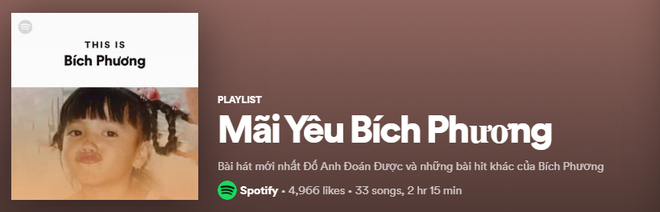 Lên ngay Spotify tìm playlist của dàn nghệ sĩ Vpop: Hoàng Thùy Linh, Bích Phương, Binz, AMEE,... đều bị đổi thành ai lạ hoắc thế này? - Ảnh 16.