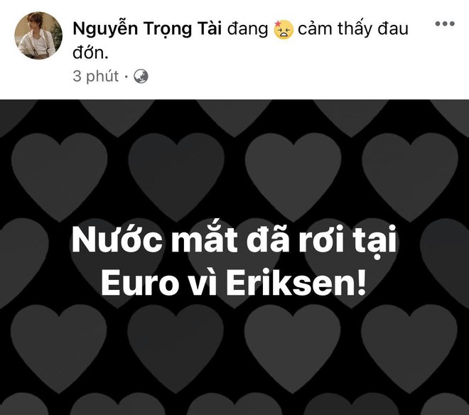 Diệu Nhi bật khóc, Trịnh Thăng Bình và dàn sao Việt cầu nguyện cho cầu thủ Eriksen tuyển Đan Mạch đột ngột ngã gục trên sân đấu Euro - Ảnh 12.