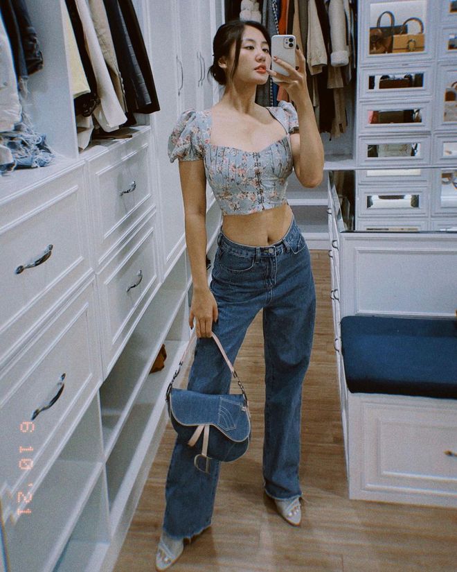 Instagram look sao Việt tuần qua: Crop-top chiếm sóng, riêng 1 ngôi sao lạc quẻ vì diện nguyên set đồ len phát ngốt - Ảnh 5.