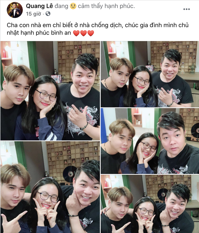 Quang Lê đăng ảnh cực tình cảm với con nuôi Phương Mỹ Chi, netizen lập tức spam ảnh Phi Nhung và Hồ Văn Cường để so sánh - Ảnh 2.