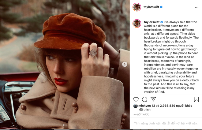 Taylor Swift sở hữu 163 triệu người theo dõi trên Instagram, xếp thứ 13 toàn cầu nhưng sao không có nổi một bình luận? - Ảnh 3.