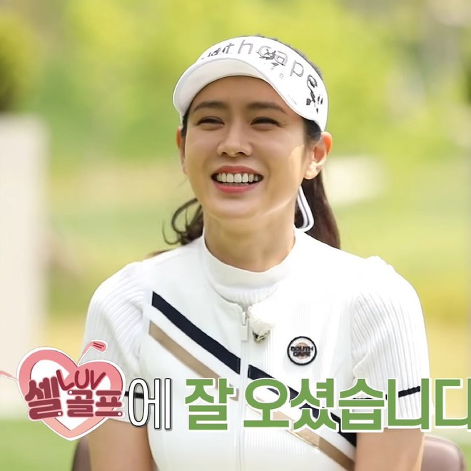 Sốc visual khi Son Ye Jin đi đánh golf trong show truyền hình: Trang điểm nhẹ mà đẹp lịm đi, gió thổi tóc cũng hoá khoảnh khắc tiên tử - Ảnh 2.