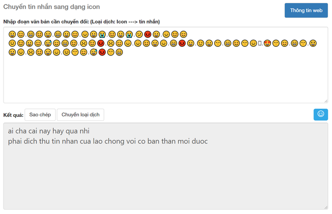 Soi tường tận công cụ dịch Emoji sang tiếng Việt, cái kết buồn cho kỷ nguyên trà xanh và những kẻ lươn lẹo - Ảnh 9.