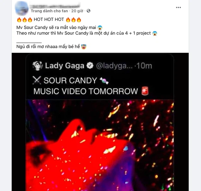 Cảnh báo: Fan BLACKPINK đừng ngủ, MV Sour Candy kết hợp Lady Gaga có thể sẽ ra mắt ngay đêm nay! - Ảnh 1.