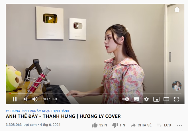 Thánh nữ cover năm nào bỗng nhiên trở lại mạnh mẽ với 4 video nằm trên top trending, đã lấy lại phong độ rồi sao? - Ảnh 3.