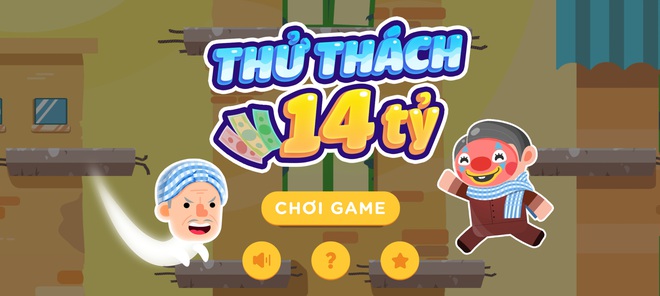 Xuất hiện tựa game Thử Thách 14 Tỷ, lối chơi cực khó và nội dung đậm chất cà khịa - Ảnh 1.