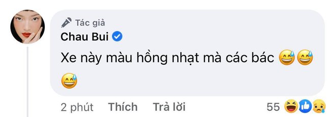 Châu Bùi bị nghi “sống ảo” bên siêu xe màu hồng của Binz, chính chủ vội lên tiếng giải thích điều này? - Ảnh 4.