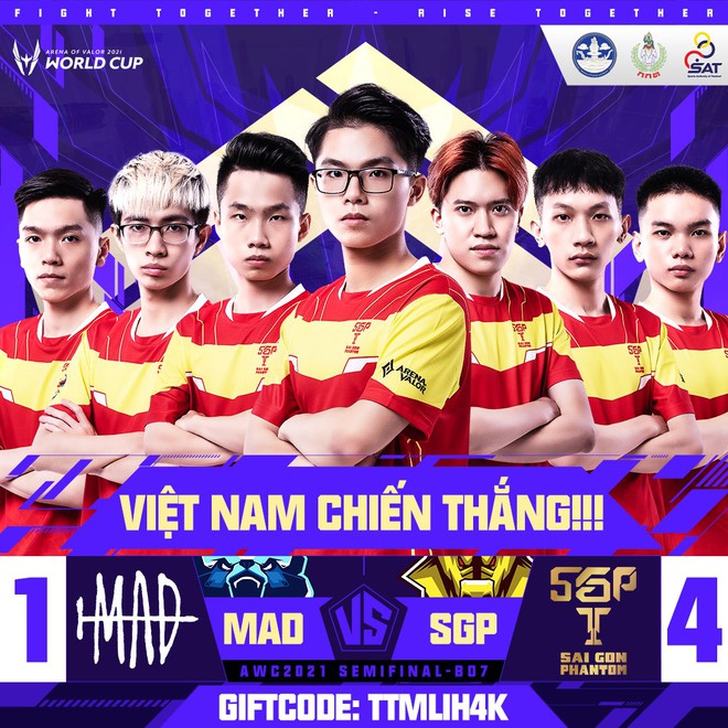 Saigon Phantom hủy diệt MAD Team tại Bán kết AWC 2021 trong ngày Lai Bâng và Lạc Lạc tỏa sáng rực rỡ - Ảnh 4.