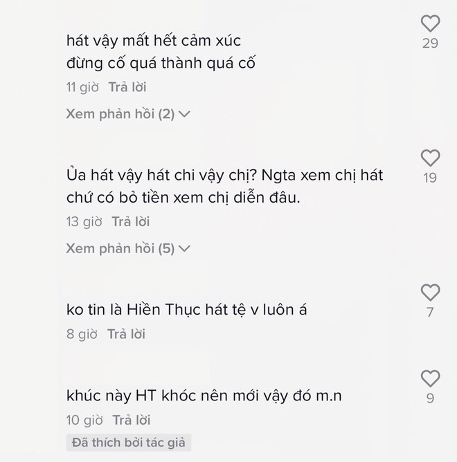 Hiền Thục khóc như mưa nhưng vẫn hát lộ nhiều khuyết điểm chênh phô, cố quá thành ra netizen khó thông cảm? - Ảnh 4.