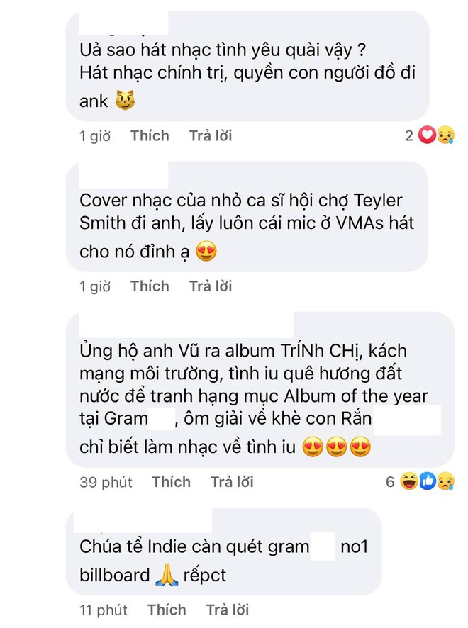 Vũ thả xích bài hát kết hợp với nghệ sĩ từng được đề cử Grammy, netizen phản ứng đủ chiều, có ý kiến còn cà khịa chuyện xưa - Ảnh 5.