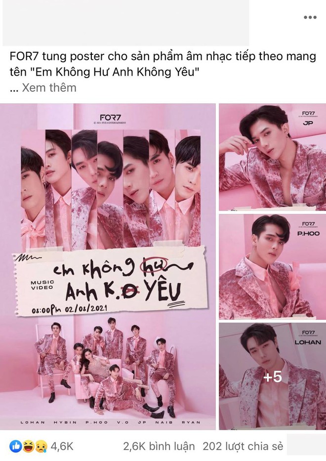 Bộ ảnh mới của nhóm nhạc Việt FOR7 lại quá giống GOT7, fan Kpop chán lắm rồi nhưng vẫn bình luận chỉ trích cho bõ tức! - Ảnh 2.