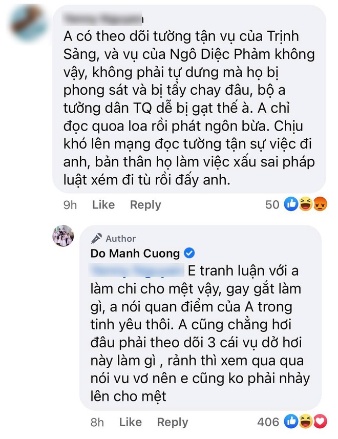 NTK Đỗ Mạnh Cường bàn về bê bối tình ái chấn động Cbiz của Trịnh Sảng, Ngô Diệc Phàm: Nói gì mà netizen phản ứng? - Ảnh 3.