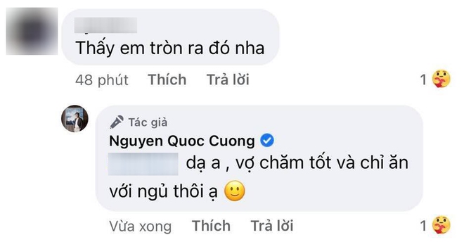 Cường Đô La tròn trịa lên trông thấy giữa mùa dịch, được bạn bè hỏi thăm liền tranh thủ nịnh vợ bằng được - Ảnh 3.