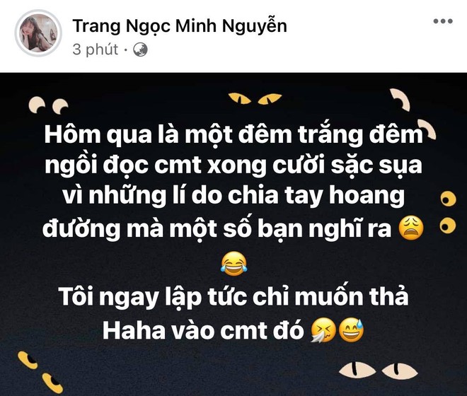 Lương Minh Trang chính thức lên tiếng trước nghi vấn cắm sừng Vinh Râu, nói luôn thái độ hậu ly hôn - Ảnh 2.