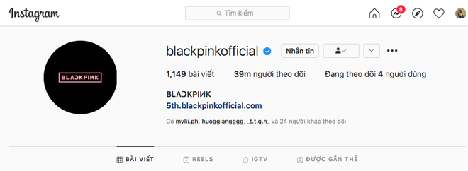 BLACKPINK cán mốc 39 triệu follower trên Instagram, nhưng chỉ xếp thứ 2 và đứng sau nhóm nhạc này! - Ảnh 3.