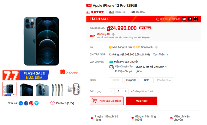 iPhone đang giảm giá cực mạnh trong ngày hội siêu sale 7/7 - Ảnh 6.