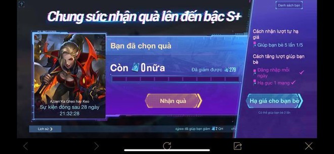 Liên Quân Mobile: Game thủ cực nhọ dính cú lừa skin bậc S  từ sự kiện nhận skin miễn phí, đến mức ngỡ ngàng, ngơ ngác và bật ngửa - Ảnh 3.