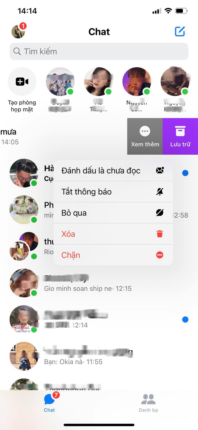 Cách giấu tin nhắn nhạy cảm trên Messenger mà không cần phải xoá - Ảnh 2.