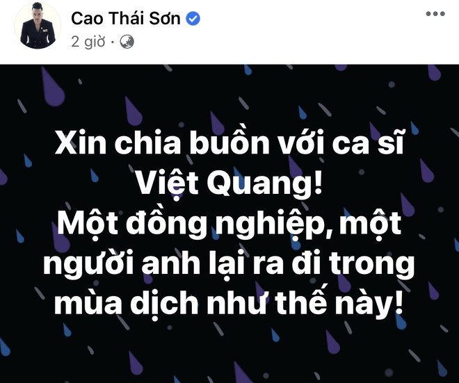 NS Việt Quang được hoả táng vào hôm nay, Lệ Quyên bàng hoàng, Nathan Lee cùng dàn sao Việt phúng viếng từ xa - Ảnh 9.