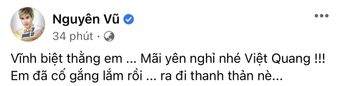 NS Việt Quang được hoả táng vào hôm nay, Lệ Quyên bàng hoàng, Nathan Lee cùng dàn sao Việt phúng viếng từ xa - Ảnh 11.