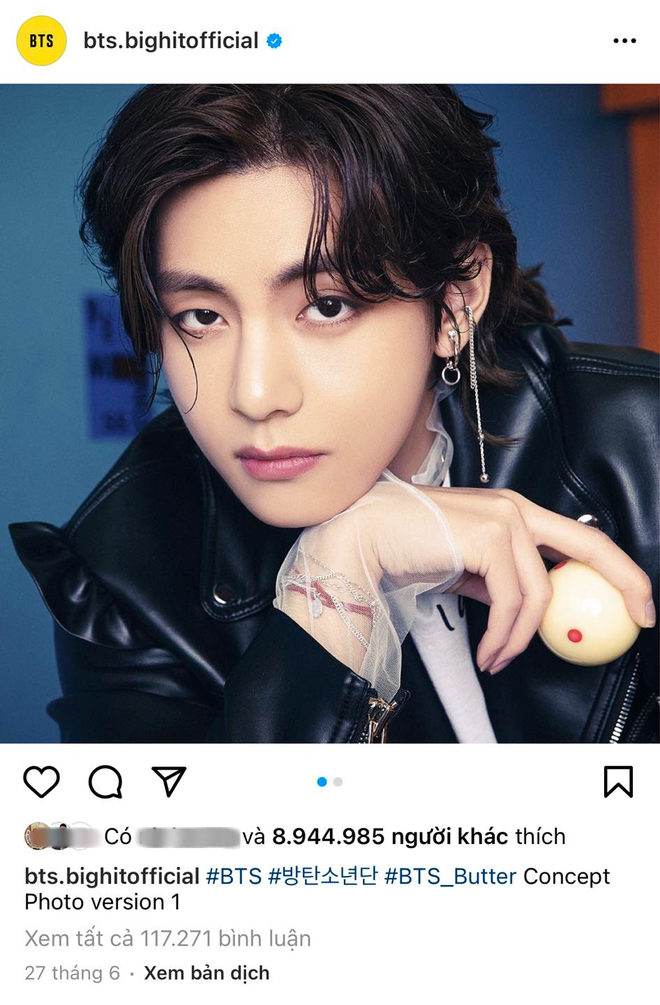 Một thành viên BTS phá vỡ kỷ lục của Lisa (BLACKPINK), trở thành nghệ sĩ Kpop sở hữu bức ảnh nhiều like nhất trên Instagram - Ảnh 3.